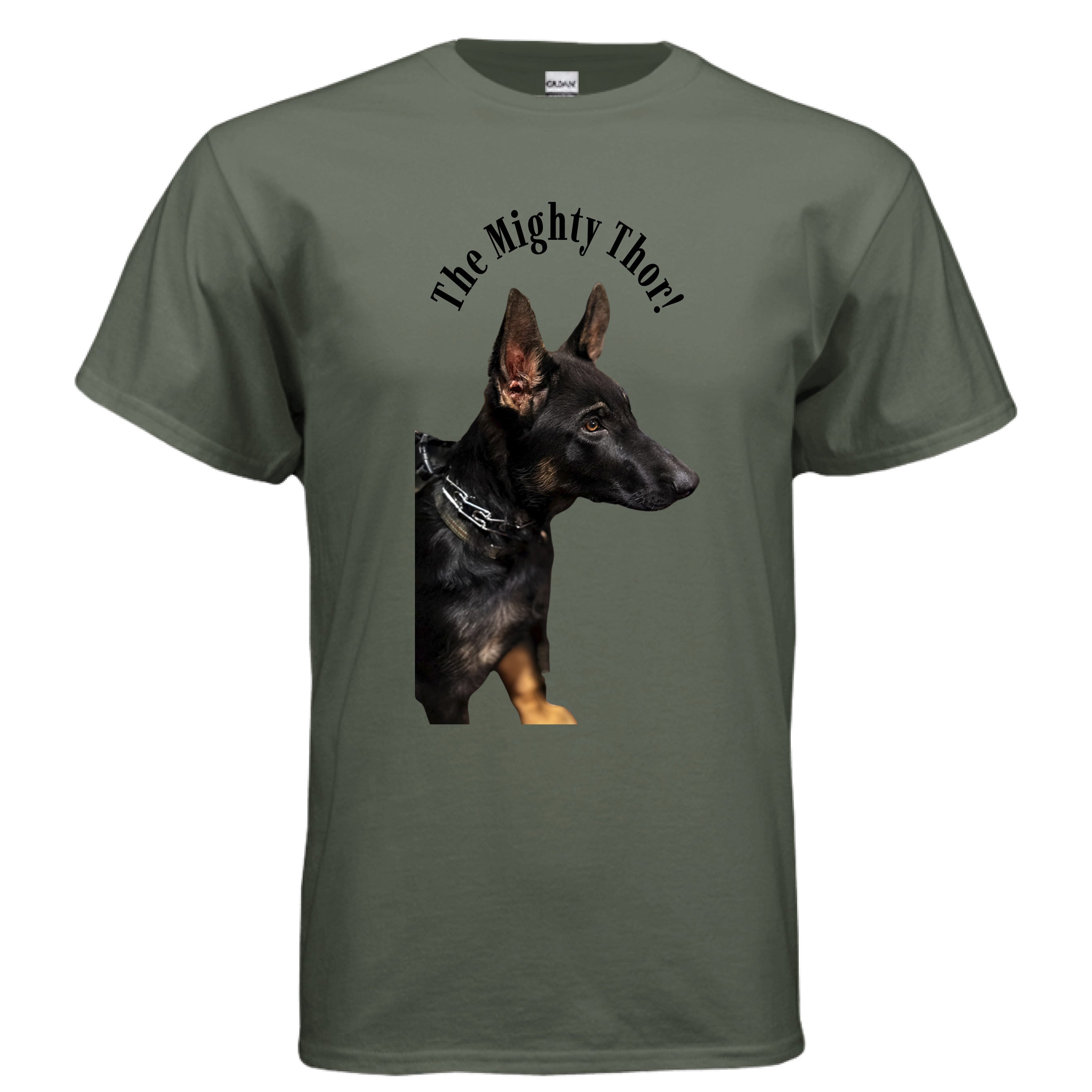 MILITARY GREEN - FRONT